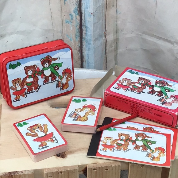 Bears Tin with Cards set - Picture 2 of 3